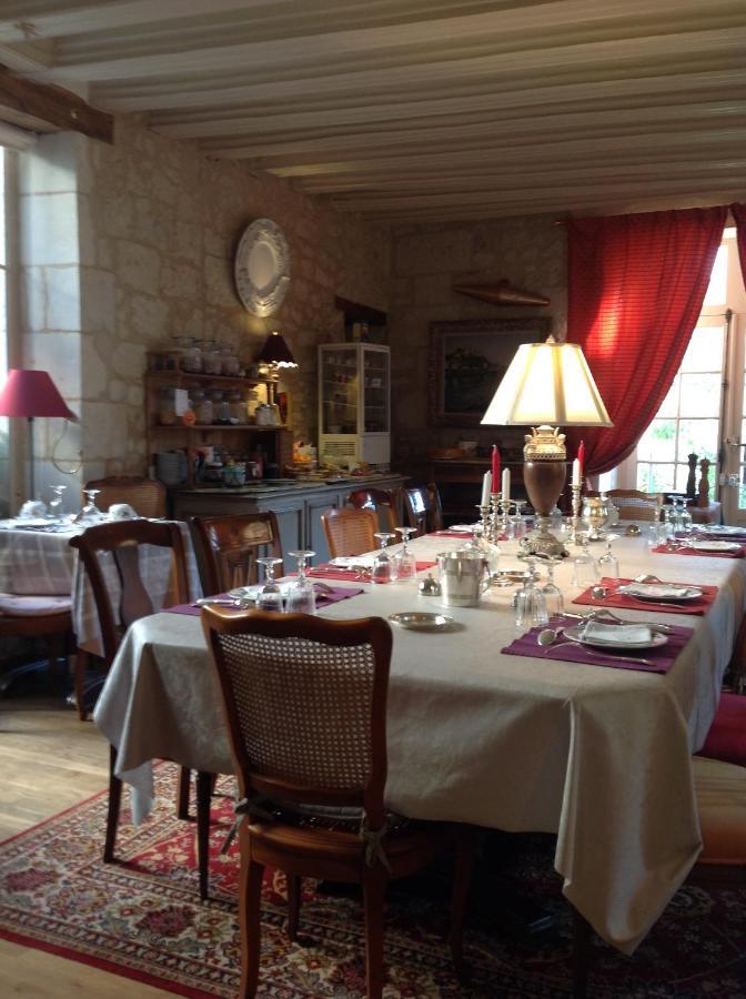 Au Relais Saint Maurice Bed and Breakfast Chinon Esterno foto