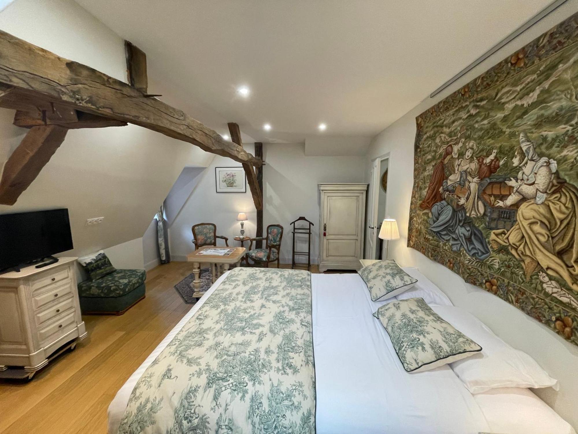 Au Relais Saint Maurice Bed and Breakfast Chinon Esterno foto