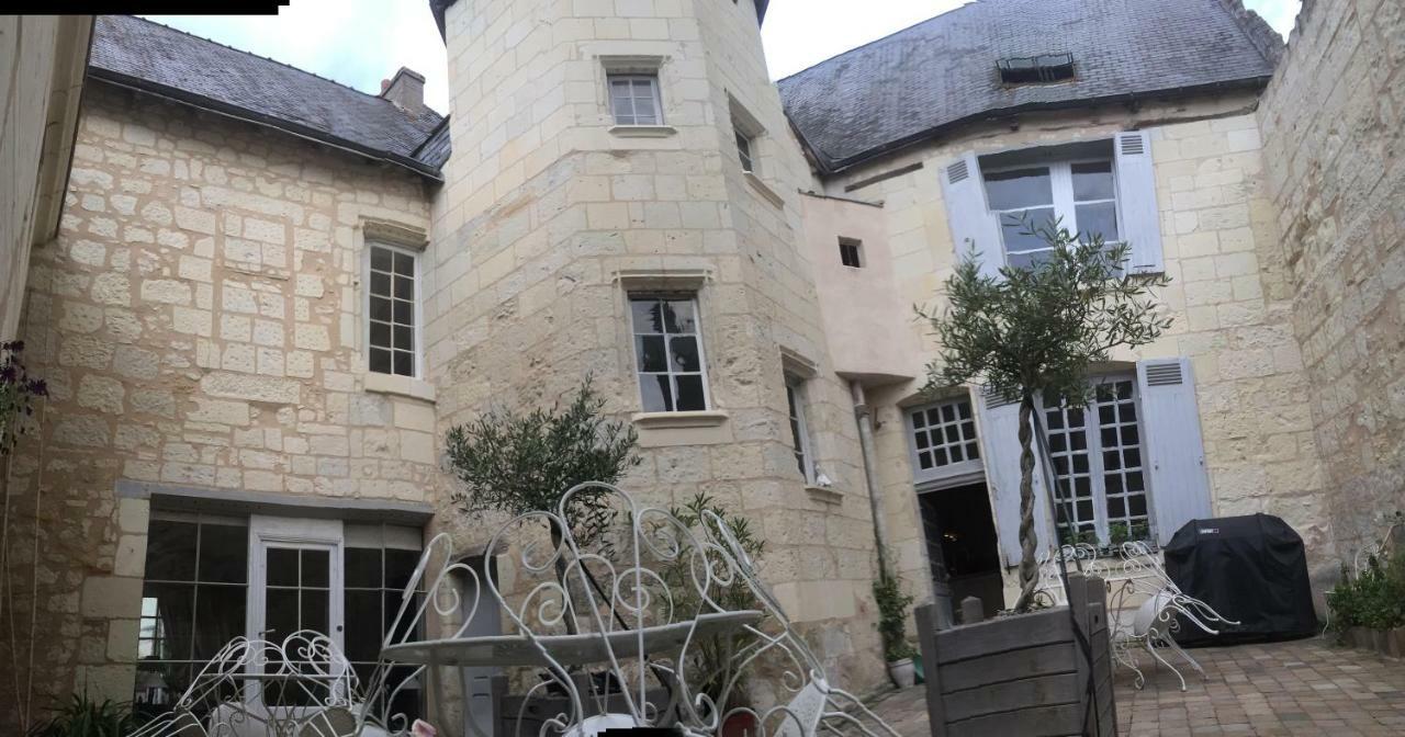 Au Relais Saint Maurice Bed and Breakfast Chinon Esterno foto