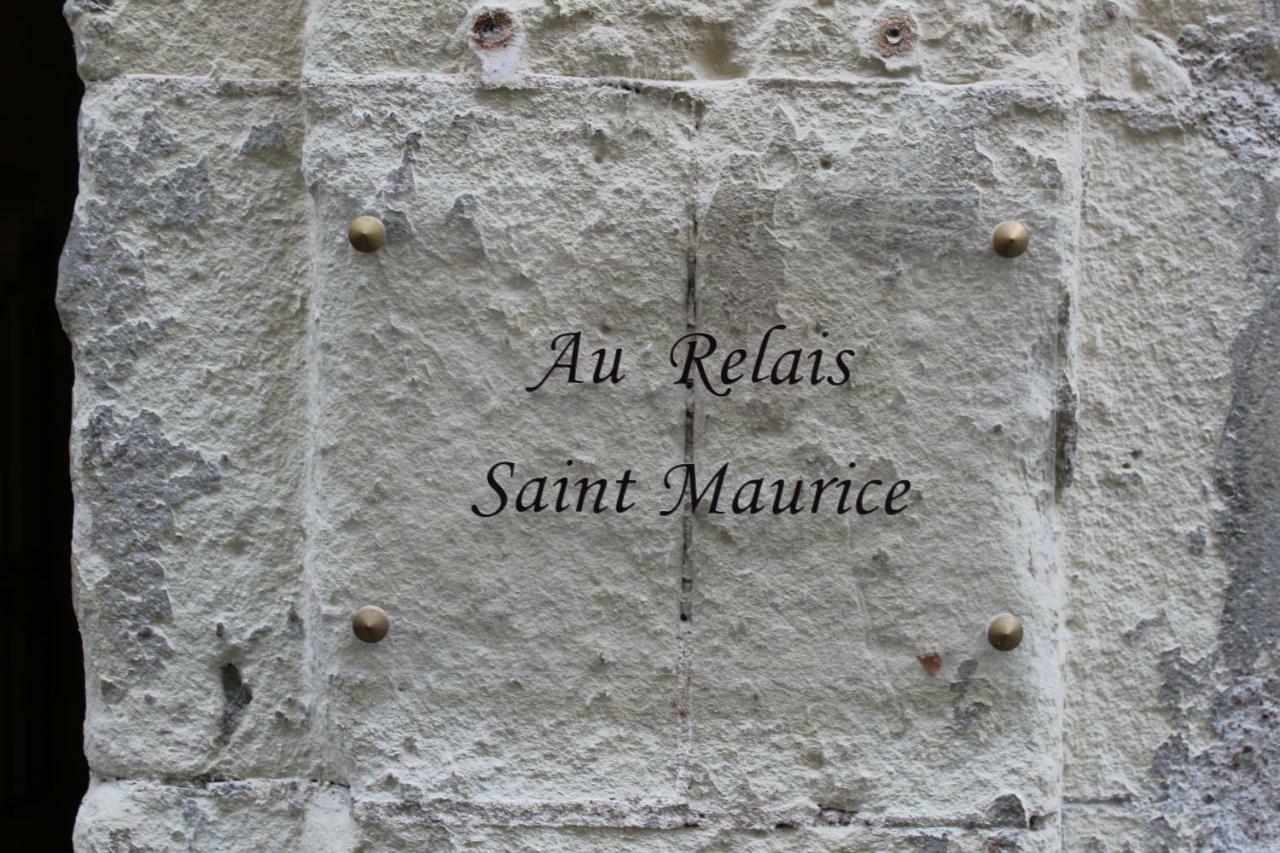 Au Relais Saint Maurice Bed and Breakfast Chinon Esterno foto