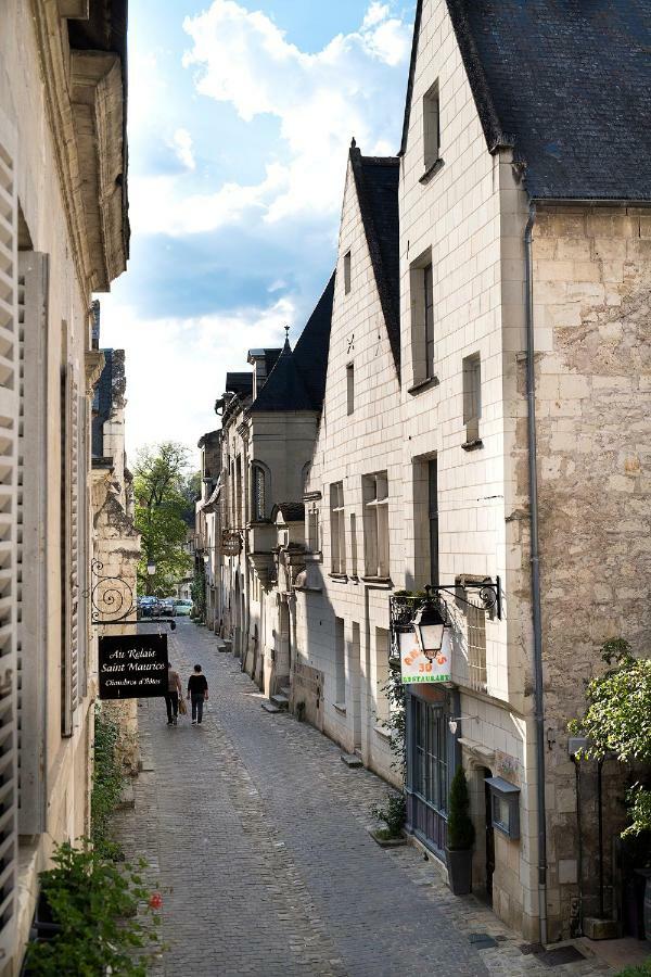 Au Relais Saint Maurice Bed and Breakfast Chinon Esterno foto